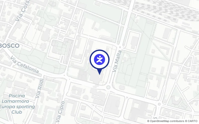 Mappa della sede Zaka Dental di Brescia Due — Via Malta 16, 25124 Brescia